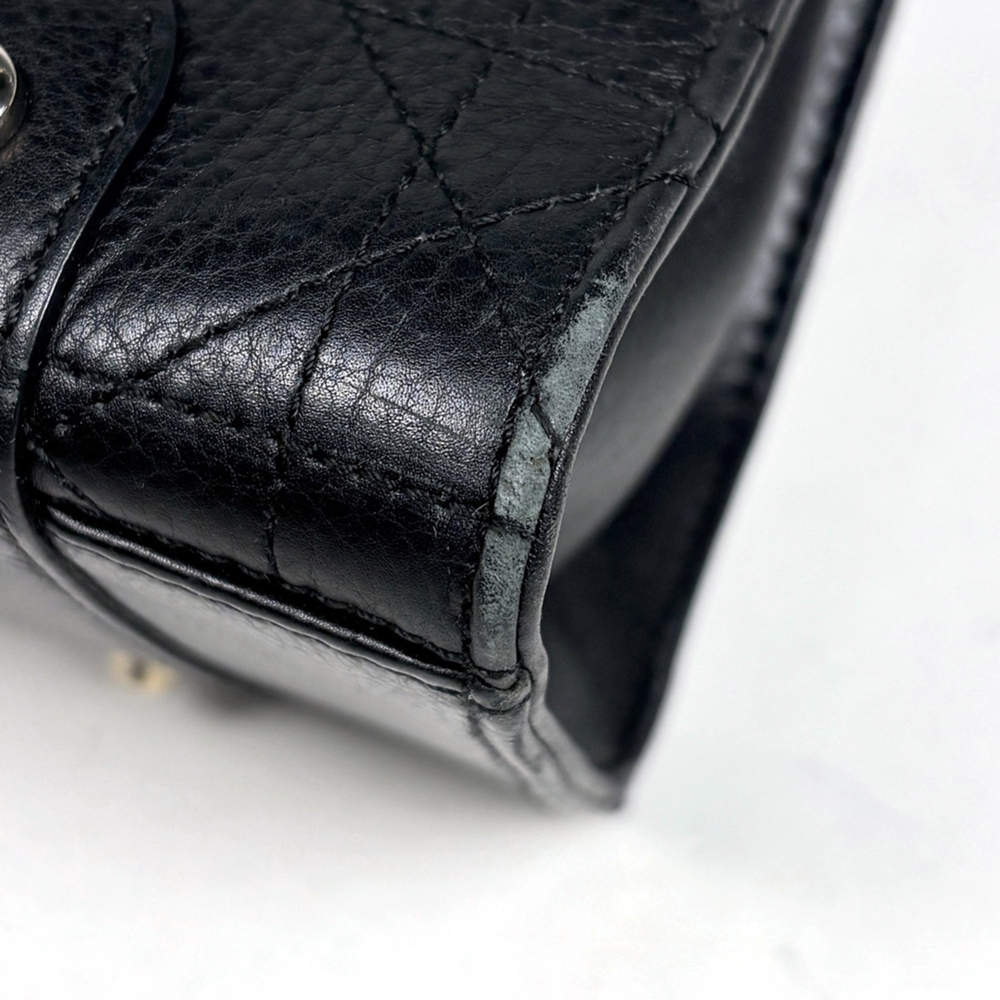 Christian Dior Cannage handbag, leather, black, women's. - Picture 3 of 7